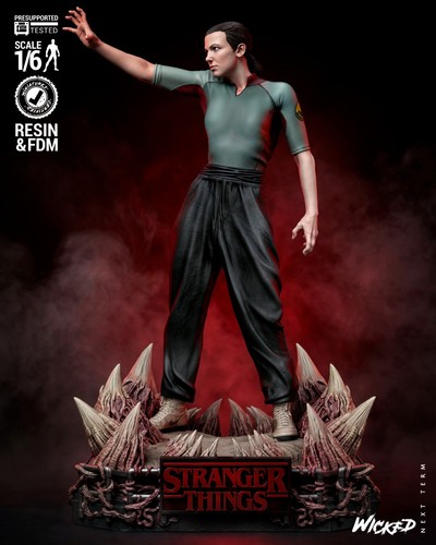 Stranger things eleven upside - things,