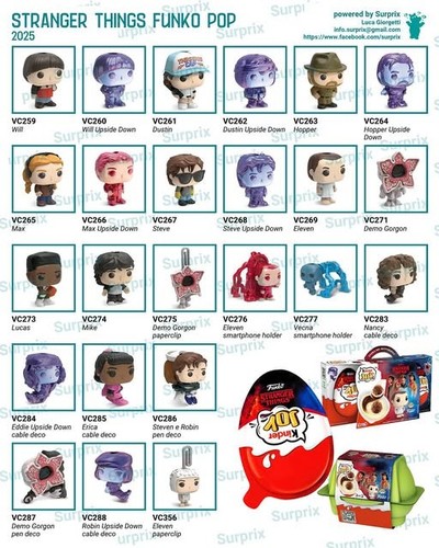 Kinder joy stranger things - stranger,