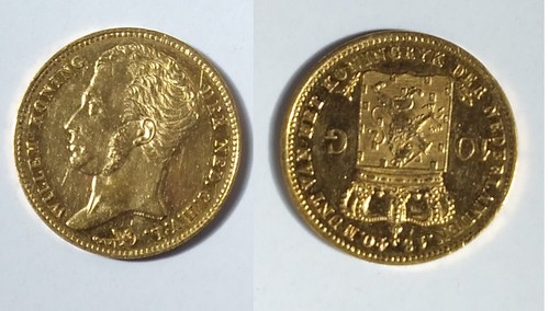Goldmünze 1840 koning willem - goldmÜnze,