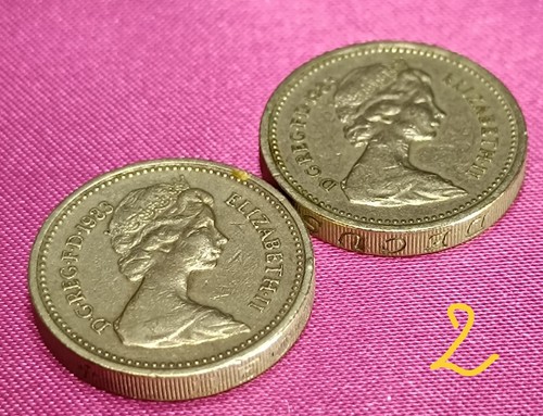 1pfund 1983 elizabeth - 1pfund,